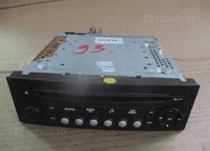 RADIO RADIOODTWARZACZ PEUGEOT CITROEN FIAT 96643697XT 12