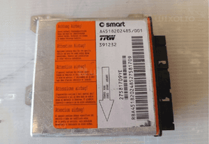 Smart fortwo ii 451 moduł sensor poduszek airbag