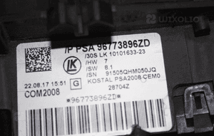 CITROEN PEUGEOT przełącznik zespolony pod kierownicę 96773896ZD 2