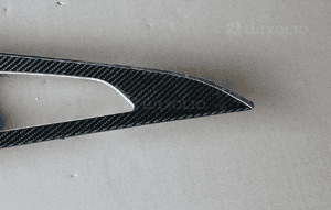 Listwa ozdobna dekor drzwi prawych carbon audi A6 C7 RS6 2014 4