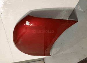 Maska pokrywa silnika mitsubishi outlander ii 2 bordo bordowa 2