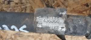 Półoś prawa długa półośka Renault Scenic II 1.9 DCI 8200436366 6