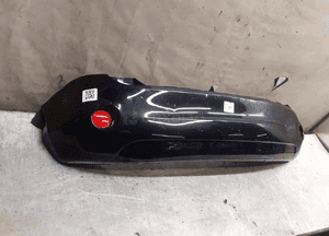 ^ ZDERZAK TYŁ TYLNY FORD FIESTA MK.6 6 VI LIFT FL D2 CZARNY 3