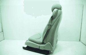 FOTEL KIEROWCY 208A Leather - Gray 200A MERCEDES SL R230 9