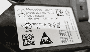 Reflektor prawy lewy full led mercedes W205 lift multibeam europa 11