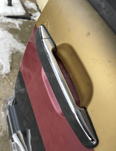 MERCEDES ML 163 drzwi przednie przod szyba zamek listwa granatowe 189 3