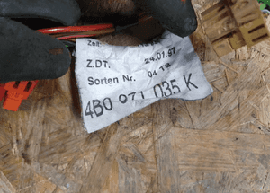 Wiązka Instalacja Kable Wtyczka Drzwi Przod Tyl Audi A6 C5 Europa 5