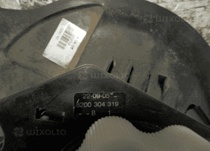 Winda Mocowanie Koła Zapasowego Renault Modus I Clio III 8200304319 7