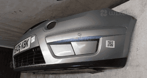 Zderzak przód przedni do ford s-max smax halogeny 76 srebrna pdc czujniki 4