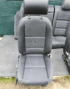 Fotele Fotel Kanapa Skladana Welur Czarny Soul Audi A4 B6 Sedan Kombi 10
