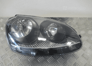 Lampa przednia przód prawa vw golf 5 v gt 1K6 czarna 2003-2009 3