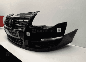 Zderzak przód przedni vw volkswagen passat B6 LC9Z czarny 3