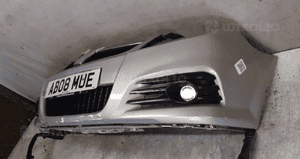 Zderzak przód przedni opel vectra c lift fl halogeny Z157 srebrny 3