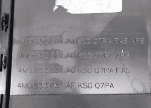 Audi Q7 4M0 lift grill atrapa chłodnicy quattro radar kamera oryginał 9