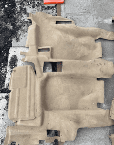 mercedes GL ml 164 dywan wykładzina beżowa przód tył beż 9