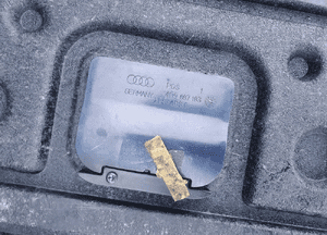 Podłoga 8E9861529A Wykładzina Dywan Bagażnika Maritim Niebieski Audi A4 B6 B7 Kombi Avant 14
