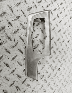 BMW F10 F11 RAMKA LISTWA KONSOLI ŚWIATEŁ 9166644 KARBONOWA 2