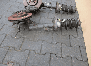 MCPHERSON AMORTYZATOR LEWY PRAWY PRZÓD PRZEDNI ZWROTNICA FIAT PANDA III 4X4 12