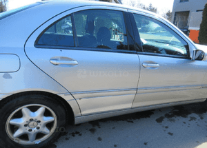 Drzwi tył tylne prawe mercedes c-klasa W203 sedan C744 2000-2007 2