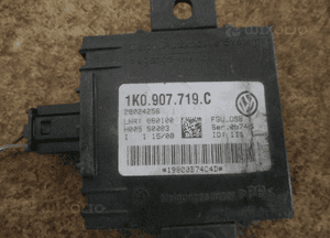 Sterownik alarmu vw seat audi skoda 1K0907719C 1