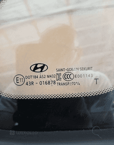 Szyba prawy tyl karoseryjna Hyundai i30 HB 2018R III 3