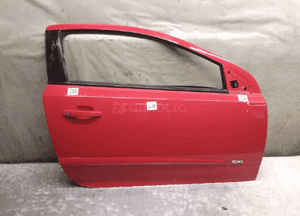 Drzwi przód przednie prawe opel astra h 3 iii gtc czerwony Y547 3D 3 drzwi hb 1