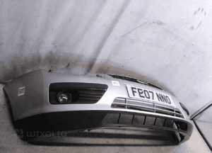 Zderzak przód przedni ford focus MK.2 2 ii 03 srebrny halogeny 4