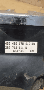 Osłona lewarka wybieraka biegów VW Passat B5 Automat 3B0713111N 6
