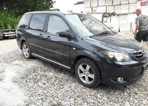 Mazda MPV 99-06 szyba tylna tył w klapie w kolor 18J 5