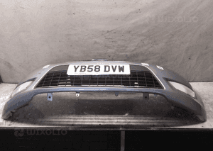 Zderzak przód przedni ford mondeo MK.4 4 iv H8 błękitny szary halogeny 1