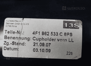 Kokpit deska konsola + tunel środkowy mmi audi A6 4F1864261 / 4L0919604 / 4F0920933Q 7