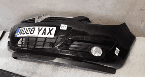 Zderzak przód przedni do opel corsa d halogeny Z20R czarny 3