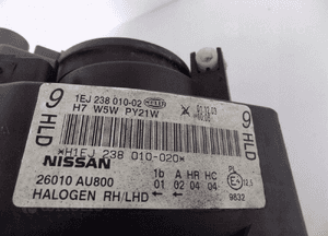 Nissan Primera Lampa Prawa H7 - 2505 6