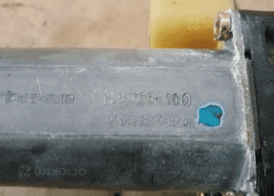 Mechanizm podnośnik szyby prawy przód Mercedes ML W163 990408-100 7