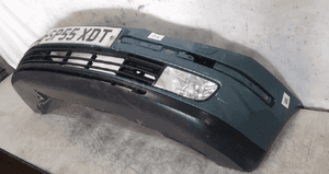Zderzak przód przedni skoda octavia ii 2 9598 zielona oliwkowa halogeny spryskiwacze lamp xenon 3