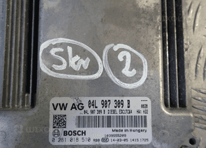 AUDI A3 8V STEROWNIK SILNIKA 1.6TDI 04L907309B 3