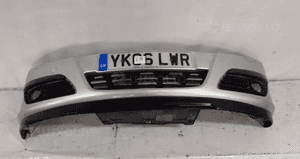 Zderzak przód przedni do opel astra h 3 iii halogeny Z157 srebrny 1