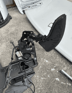 Mercedes SLK 171 CABRIO dach szyba siłownik pompa zagłówki moduł poszycie 24