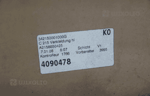 Zderzak amg kpl K744 mercedes cl W215 00 06 11
