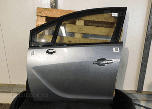 / DRZWI PRZÓD PRZEDNIE LEWE OPEL ASTRA J 4 IV Z179 SZARE 1