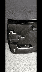 Bmw X3 F25 osłona klapy bagażnika czarna 7211296 8