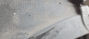 Osłona płyta podwozia pod silnik Audi A4 B8 8K0863821S 7