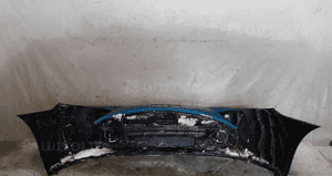 Zderzak przód przedni peugeot 307 lift fl kmf niebieski halogeny 1