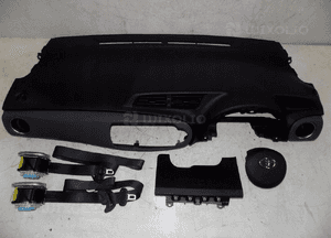 Toyota yaris iii 2011- konsola poduszki airbag pasy uk 1