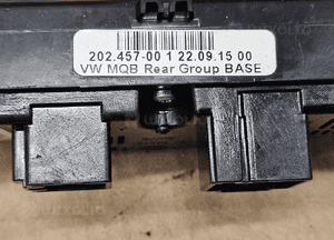 VW Passat B8 panel sterowania temperatury 3G0907049D 2