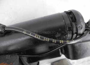 AMORTYZATOR MIECH PODUSZKA PRAWY PRZÓD MERCEDES E KLASA W211 4MATIC 4X4 4WD 5