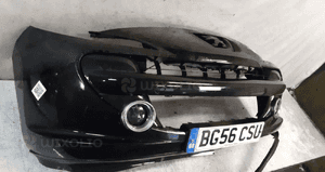 Zderzak przód przedni peugeot 207 urban move exl czarny halogeny 5