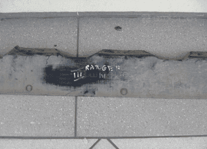 Ford ranger iii listwa zderzaka przedniego spojler EB3B-17F017-A 2
