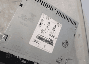 Radio oryginalne cd hyundai I40 lift 14-18R 2