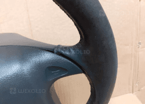 Kierownica volvo V70 S70 jasna szara  skóra skórzana poduszka airbag  (lok. 190) 3